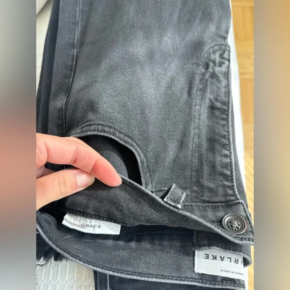 SLVRLAKE Grace Jeans in Jet Black - Picture 10 of 10